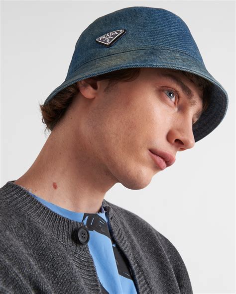 prada buckt hat|prada denim hat.